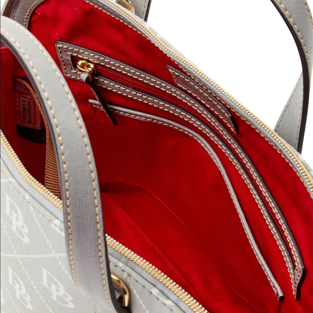 Dooney & Bourke Signature Satchel NWT - Picture 5 of 7